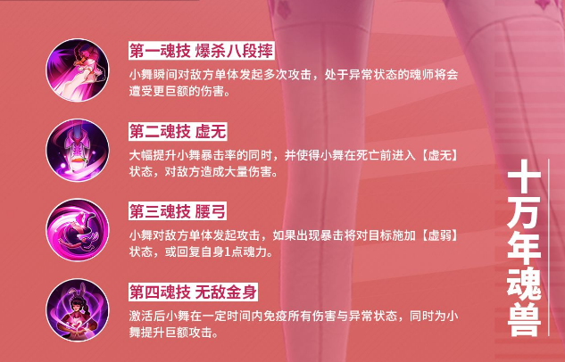 斗罗大陆魂师对决小舞值得培养吗 小舞魂技介绍