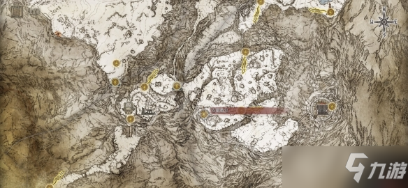 艾尔登法环尸海血山位置介绍