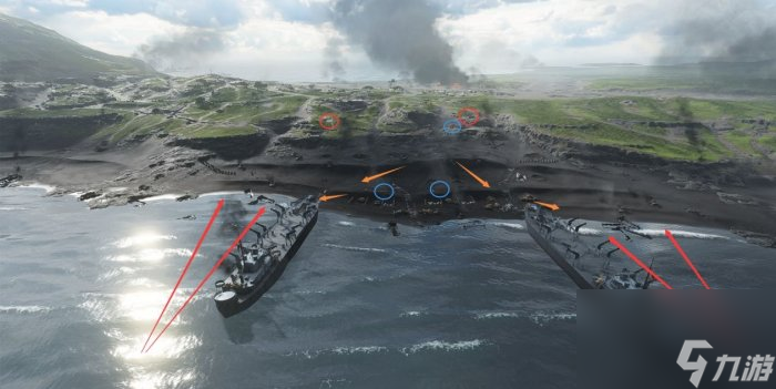 《戰地5》硫磺島怎么防守 硫磺島防守方地圖解析