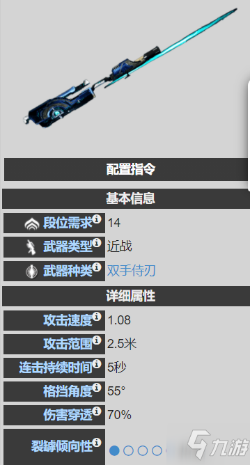 warframe星際戰(zhàn)甲30.7版本信條近戰(zhàn)武器評(píng)測(cè)