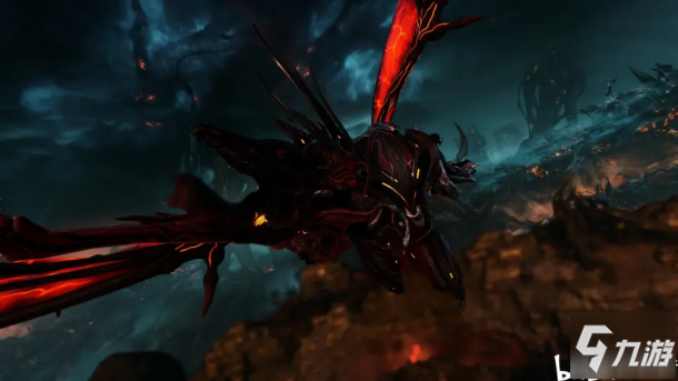 warframe星际战甲纳贝流士之夜暗夜之翼幻纹配色方案分享