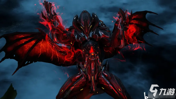 warframe星际战甲纳贝流士之夜暗夜之翼幻纹配色方案分享