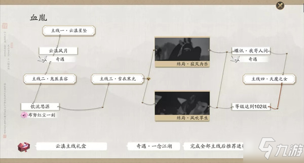 天涯明月刀手游血胤主线怎么过？新主线血胤全结局选择通关攻略