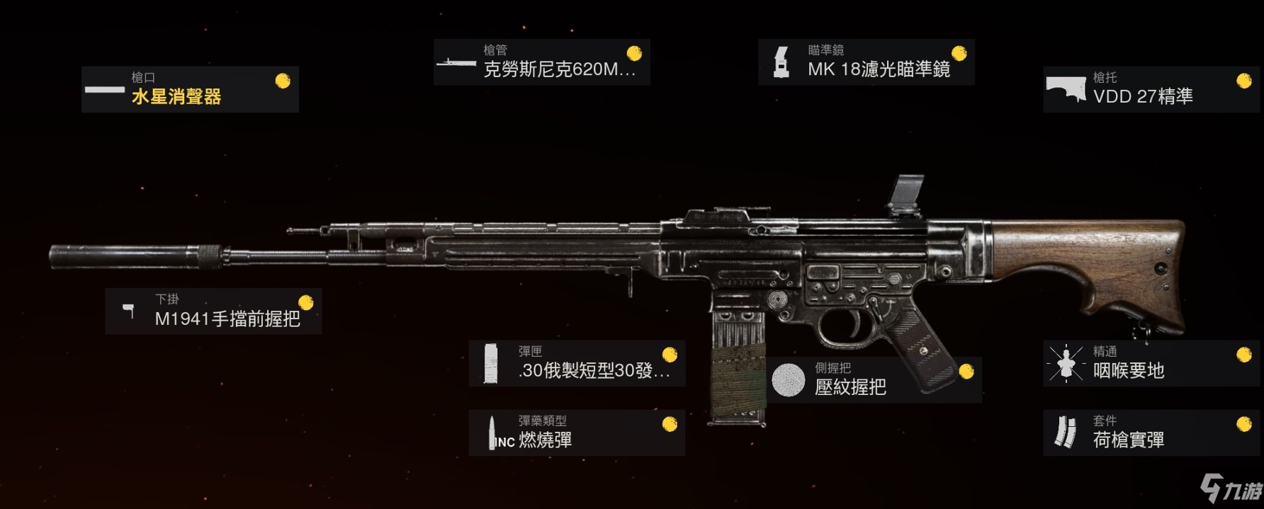 使命召喚戰(zhàn)區(qū)STG44武器配裝推薦