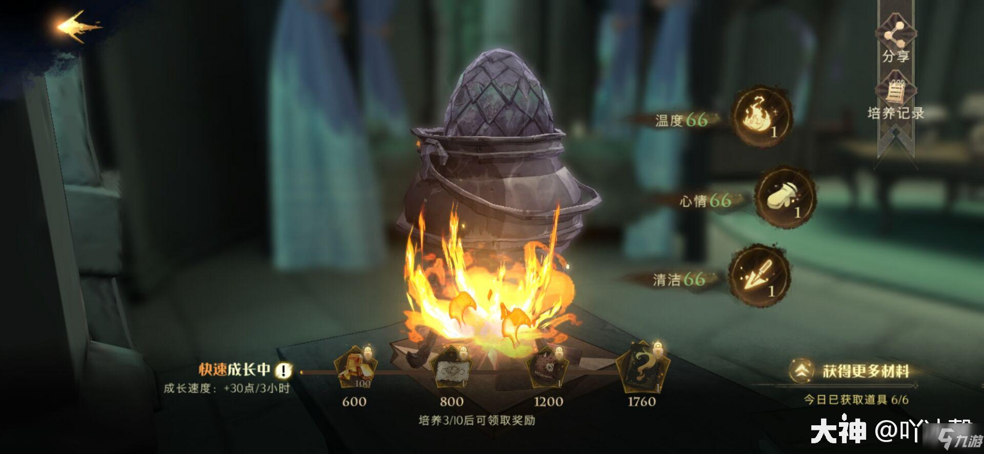哈利波特魔法觉醒龙蛋养成图文教程