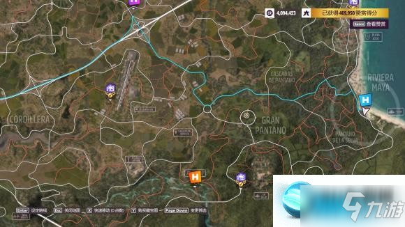 极限竞速地平线5ForzaHorizon5嘉年华地点赞赏攻略