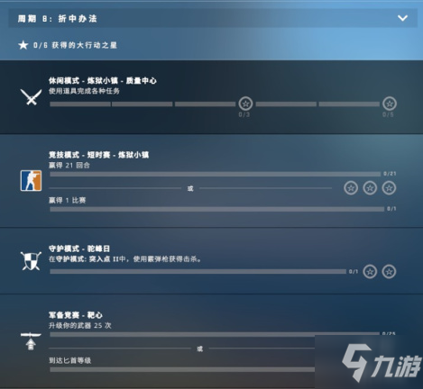 CSGO激流大行动第八周活动任务怎么玩