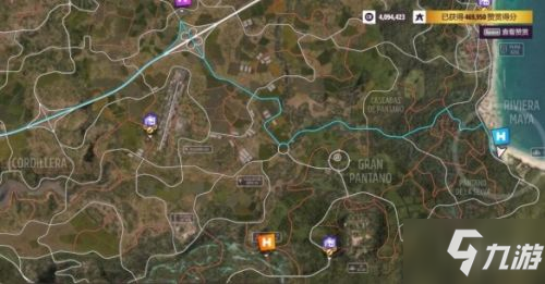 《极限竞速地平线5》嘉年华坐标 嘉年华地点有什么