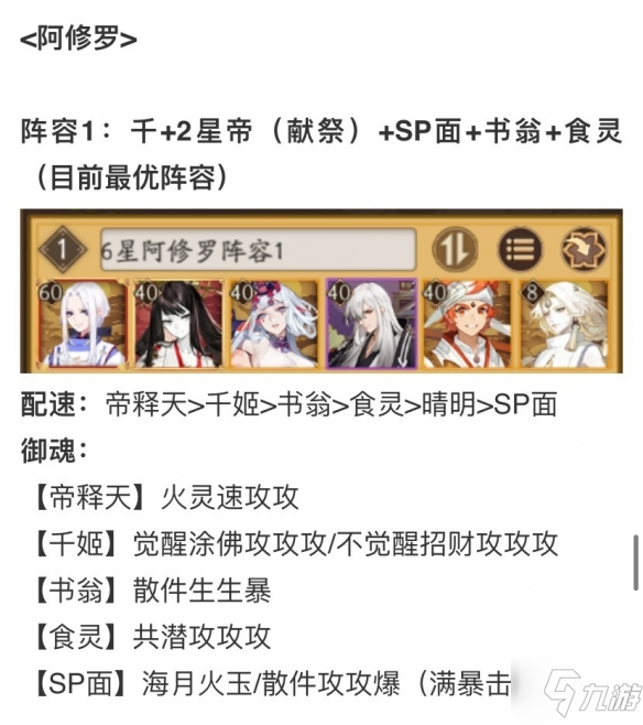 《阴阳师》六星超鬼王阵容推荐 偷偷告诉你11月9日第七天六星鬼王怎么打