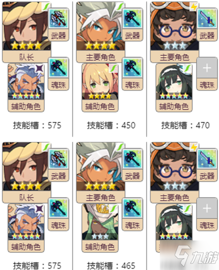 《世界弹射物语》雷荒龙铃铛队阵容推荐