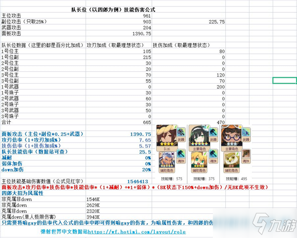 世界弹射物语 伤害计算公式介绍 世界弹射物语 九游手机游戏