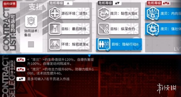 《明日方舟》炽热溶洞11月23日攻略 危机合约松烟行动炽热溶洞8