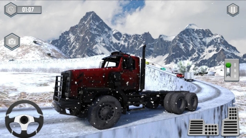 越野貨車雪地駕駛截圖