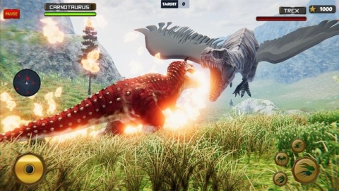 飞行恐龙比赛3D截图