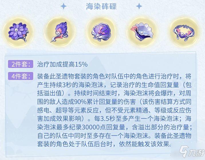 原神海染硨磲適合什么角色