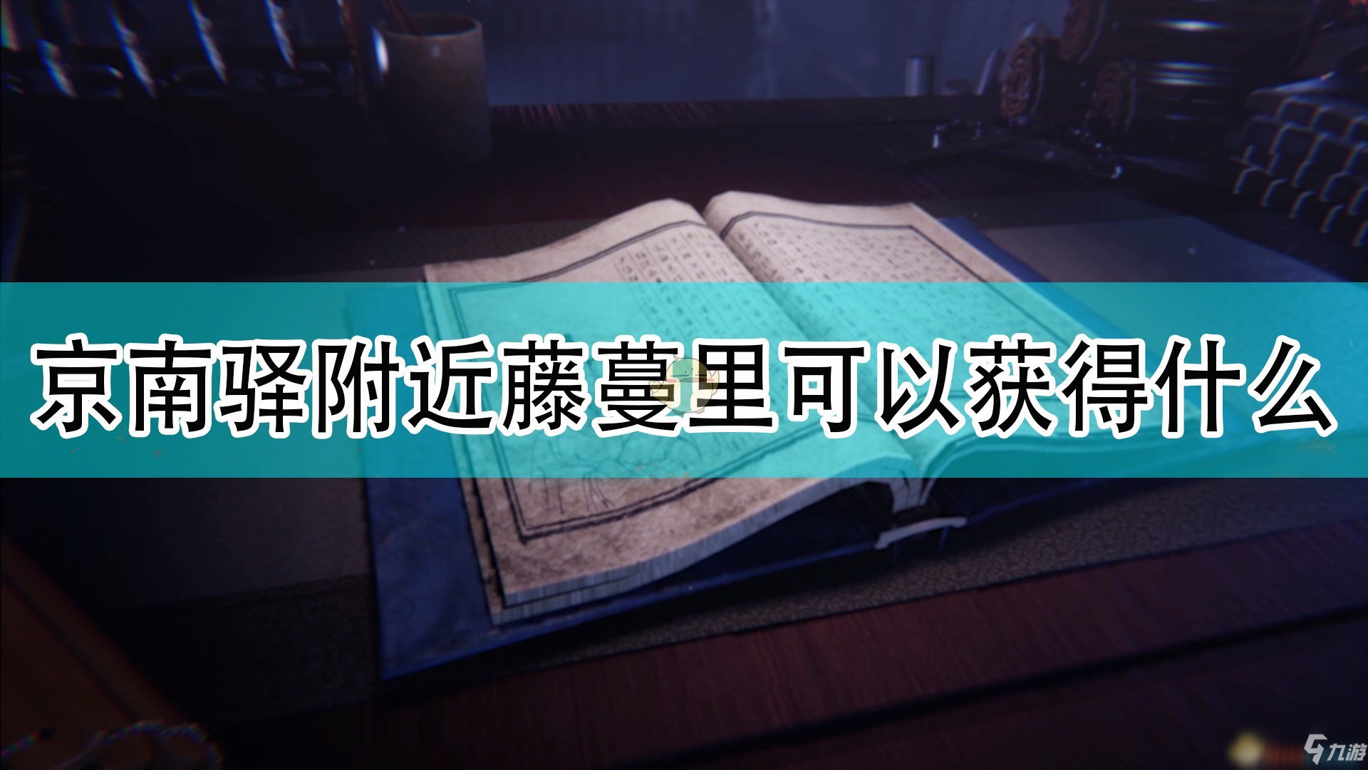 《天命奇御2》京南驛附近藤蔓可獲得道具介紹