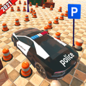 新警车停车场3D