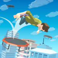 空中蹦床加速器