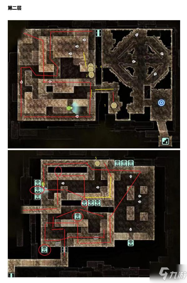 《真女神转生5》魔王城迷宫地图攻略 魔王城收集品位置与路线图示