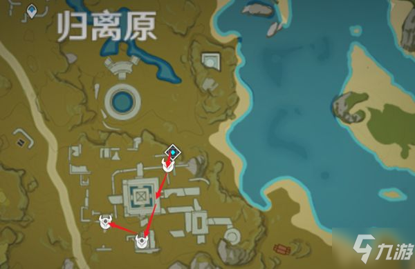 《原神》托马突破材料快速收集线路