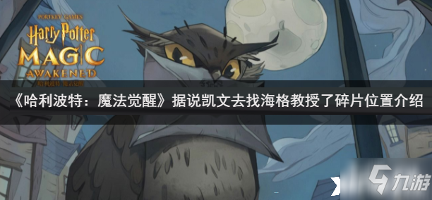 《哈利波特：魔法觉醒》据说凯文去找海格教授了碎片位置介绍