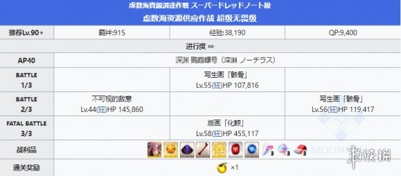 《FGO》虛數大海戰90+本陣容推薦 虛數大海戰6加成打法攻略