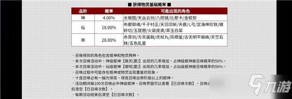 幻想神姬卡池抽哪个好
