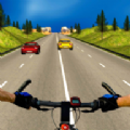 自行车骑手交通竞赛加速器
