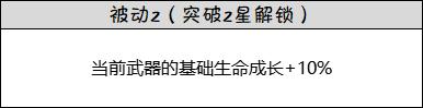 初动重击属性介绍 初动重击图鉴