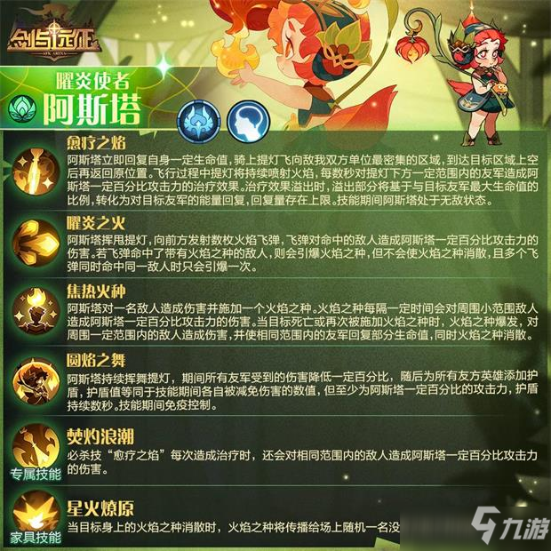 剑与远征阿斯塔技能解析攻略