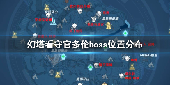 《幻塔》看守官多倫boss坐標分布 看守官多倫boss打法技巧攻略