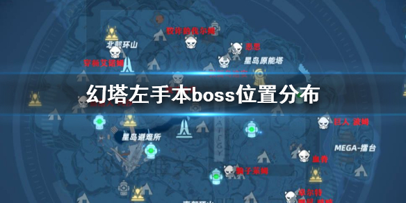 《幻塔》左手本boss坐标分布 左手本boss打法技巧攻略