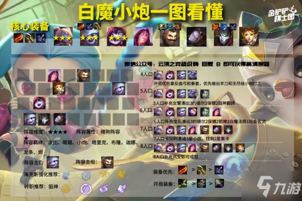 《云頂之弈》11.23版白魔小炮陣容攻略