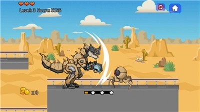 沙漠霸王龙机器恐龙部队截图2