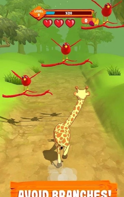 长颈鹿冒险跑截图1
