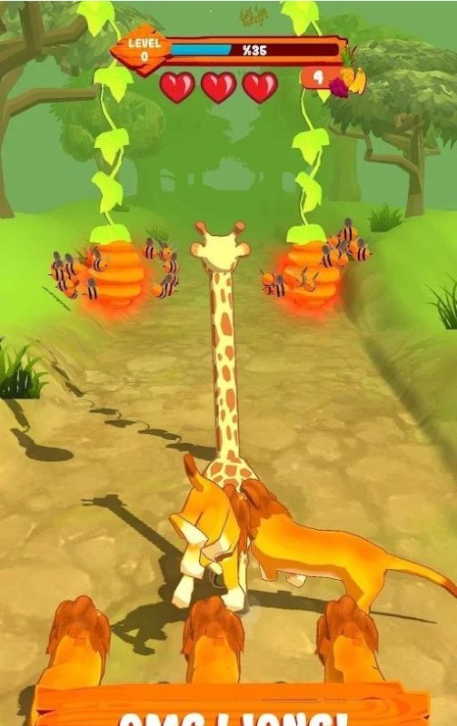长颈鹿冒险跑截图