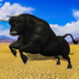 愤怒的公牛攻击捕食者3D加速器