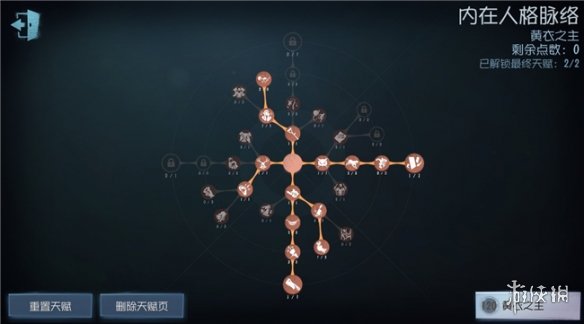 《第五人格》黃衣之主天賦2021 2021黃衣之主天賦加點推薦