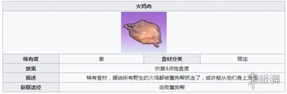 《幻塔》火雞肉怎么獲得 火雞肉獲取方法