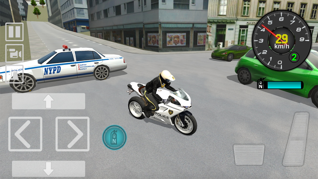摩托警车模拟器好玩吗 摩托警车模拟器玩法简介