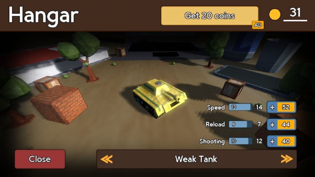 像素小坦克3D好玩吗 像素小坦克3D玩法简介
