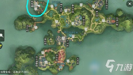 2021《一梦江湖》手游3月17日坐观万象打坐位置