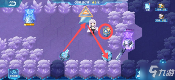 QQ飞车手游S21赛季极速幻境第一章怎么过？回忆之森区域通关路线图文攻略