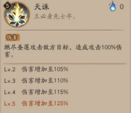 阴阳师SSR帝释天面板属性详解