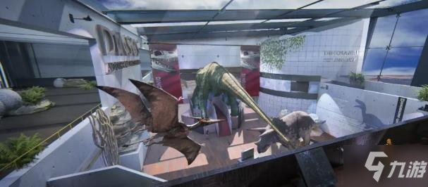 cf手游团队地图恐龙博物馆中一共有多少只恐龙模型？