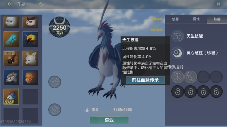 妄想山海新宠物鬿雀图片