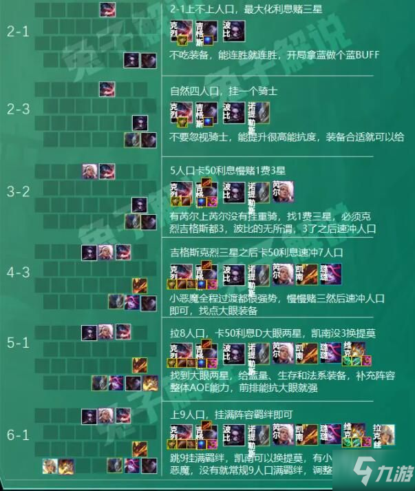 云顶之弈S5恶魔骑法阵容怎么玩 S5恶魔骑法阵容攻略