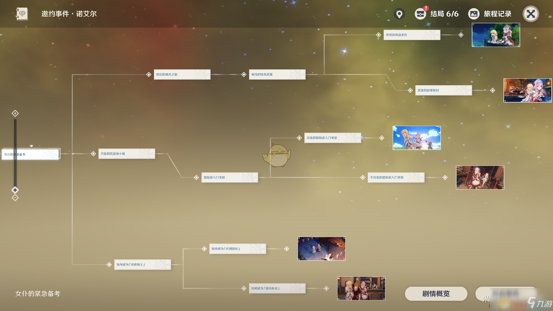 《原神》諾艾爾女仆邀約第二期全結(jié)局達(dá)成指南