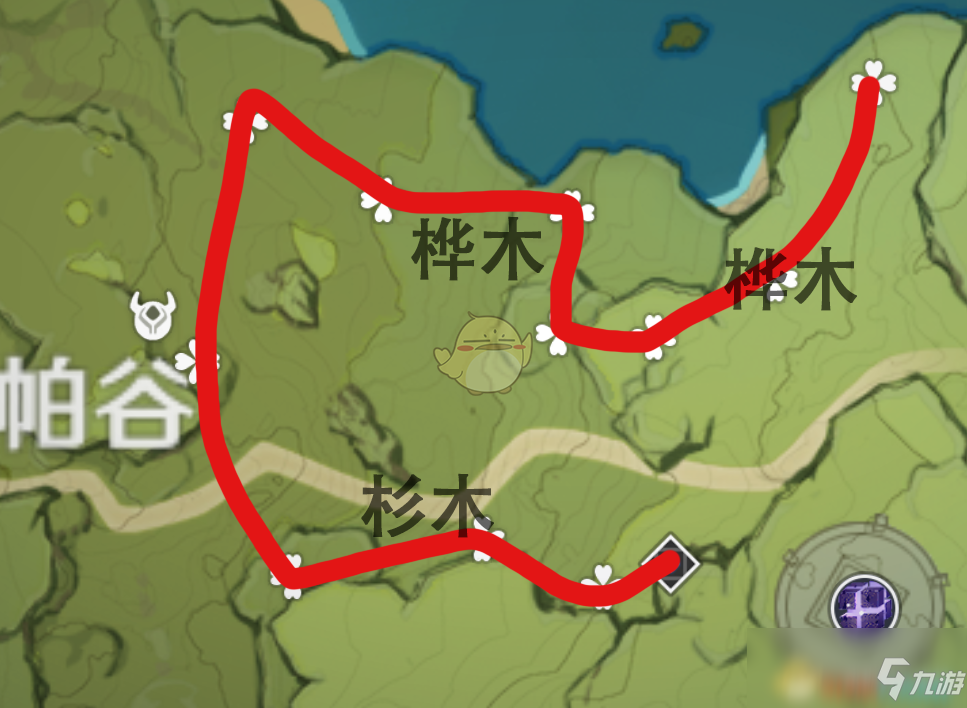 《原神》木材高效砍伐路線分享