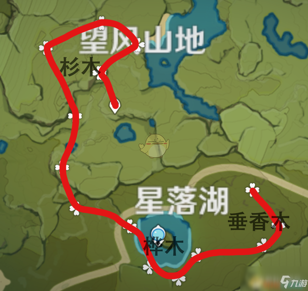 《原神》木材高效砍伐路線分享